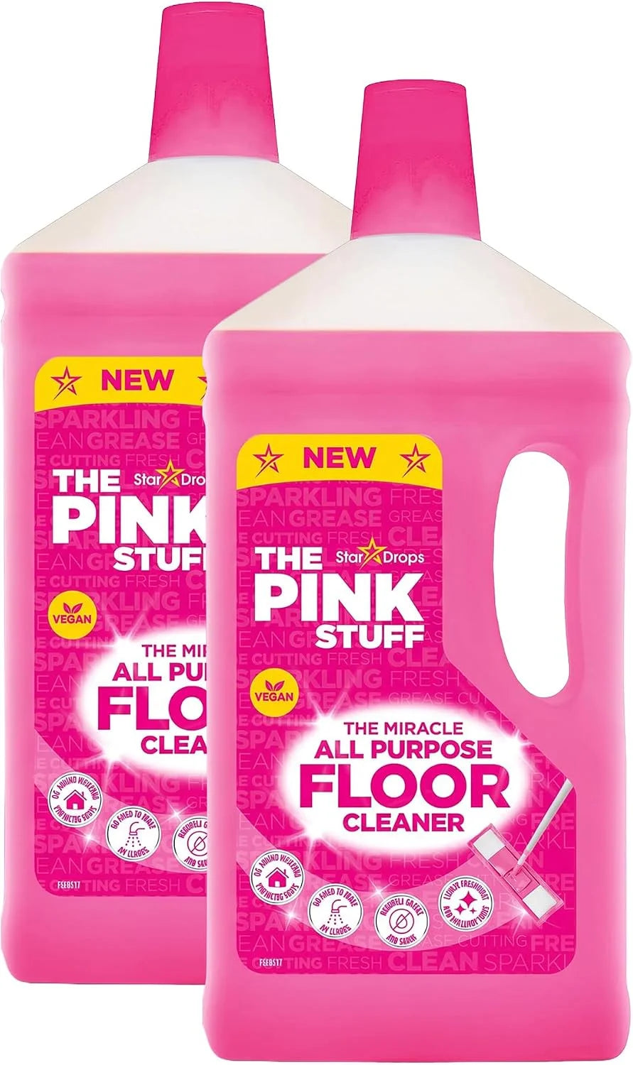 Stardrops - The Pink Stuff - The Miracle All Purpose Floor Cleaner, (82375),(Pack of 4)