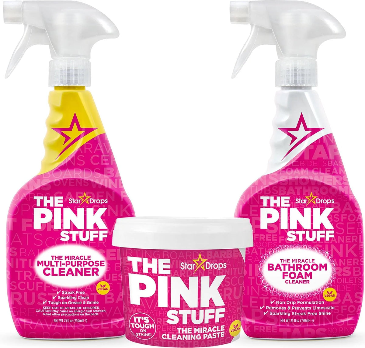 Stardrops The Pink Stuff Miracle Essential Cleaning Kit